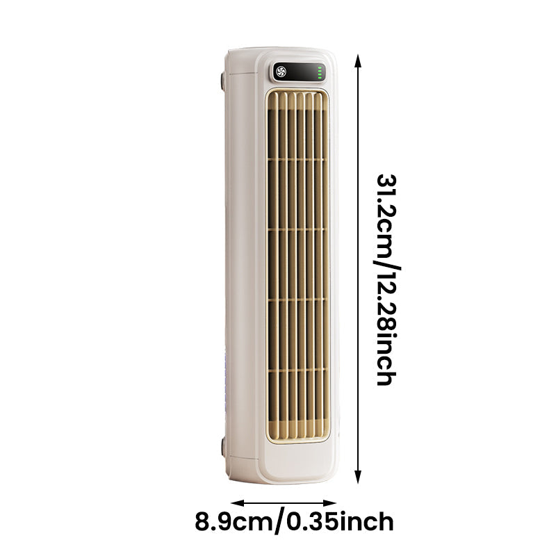 Climatiseur portable | Sans fil bureau et murale | Batterie 12 heures | Refroidissement compact