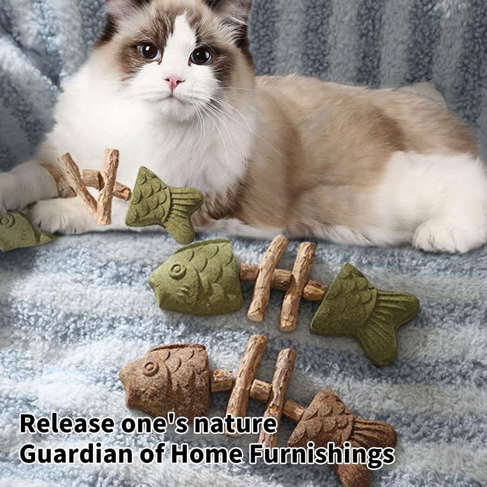 PurrEase - Apaise naturellement les chats tout en nettoyant doucement leurs dents
