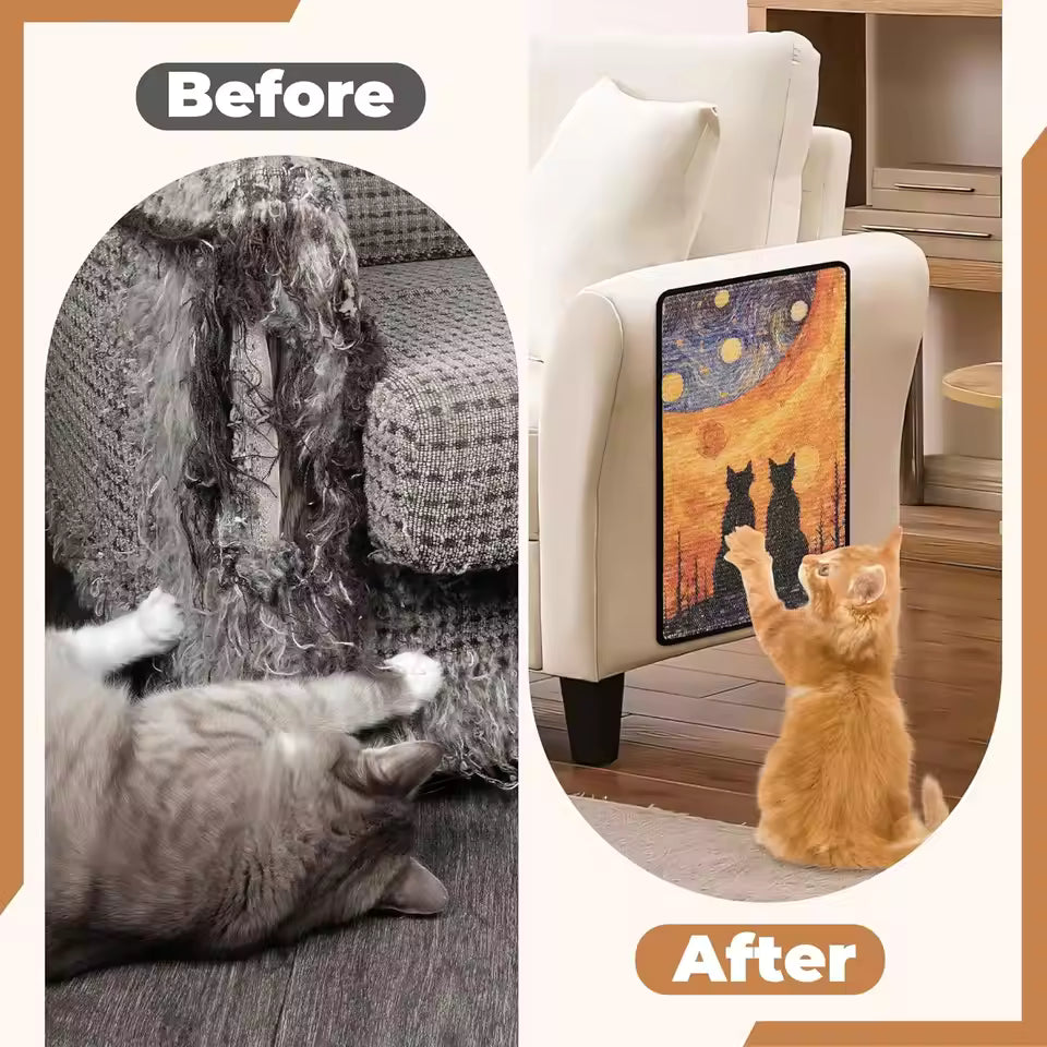 ClawGuard - Protégez les meubles avec un grattoir mural peu encombrant