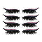 GlamEase - Autocollants Eyeliner Réutilisables Œil de Chat