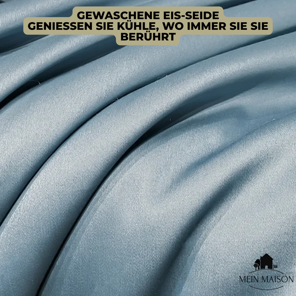 Couverture d'été pour dormeurs chauds | Tissu rafraîchissant en soie glacée | Respirant et lavable en machine