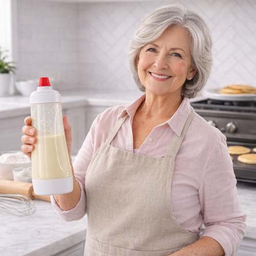 BakeFlow - Versement de pâte sans éclaboussures pour une cuisine plus propre