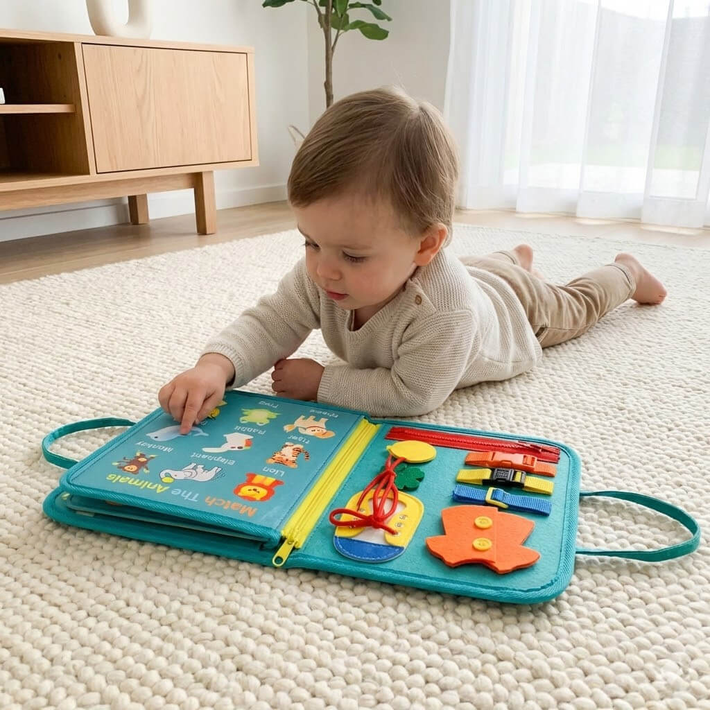 TodyJoy - Tableau d'Activités Montessori pour Tout-Petits