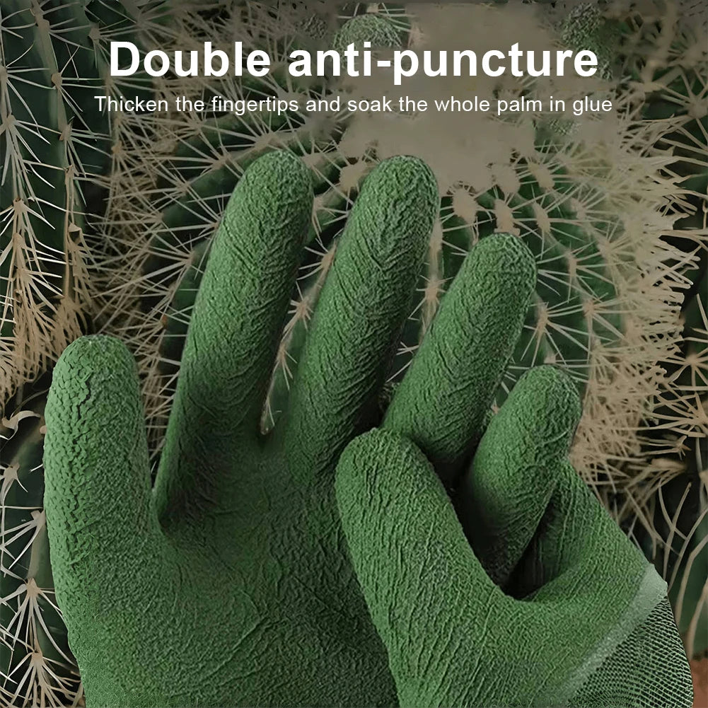 Gants de jardinage pour hommes et femmes | Protection contre les épines pour la taille | Antidérapants et respirants