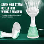 Défroisseur Portable | Chauffage Rapide & Vapeur Uniforme | Réservoir d'Eau 300ml | Idéal Voyage