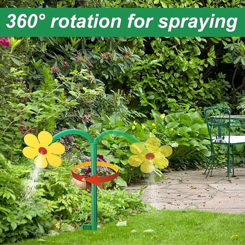 BreezeBloom - Rafraîchissez rapidement votre jardin pour le plaisir des enfants et des animaux de compagnie