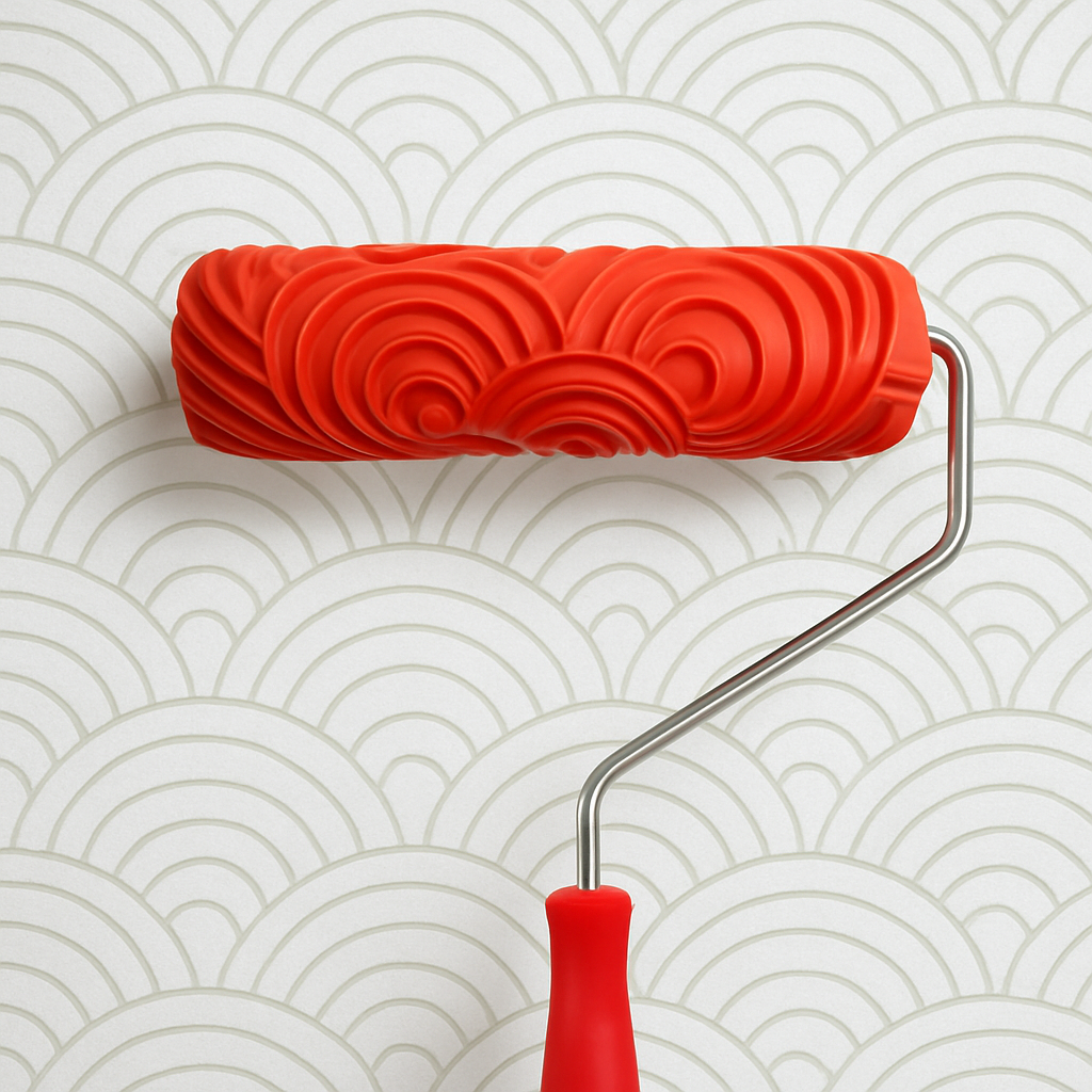 Rollique™ - Rouleau à Peindre Texturé pour Motifs Décoratifs