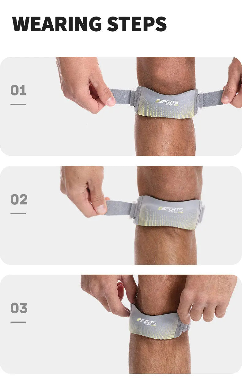 FlexSure™ - Sangle de Soutien Réglable Stabilisation Genou