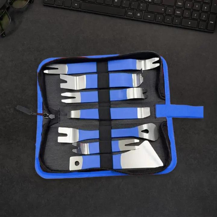 TrimForce™ - Kit 7 Outils Démontage Panneaux Voiture Sans Rayures
