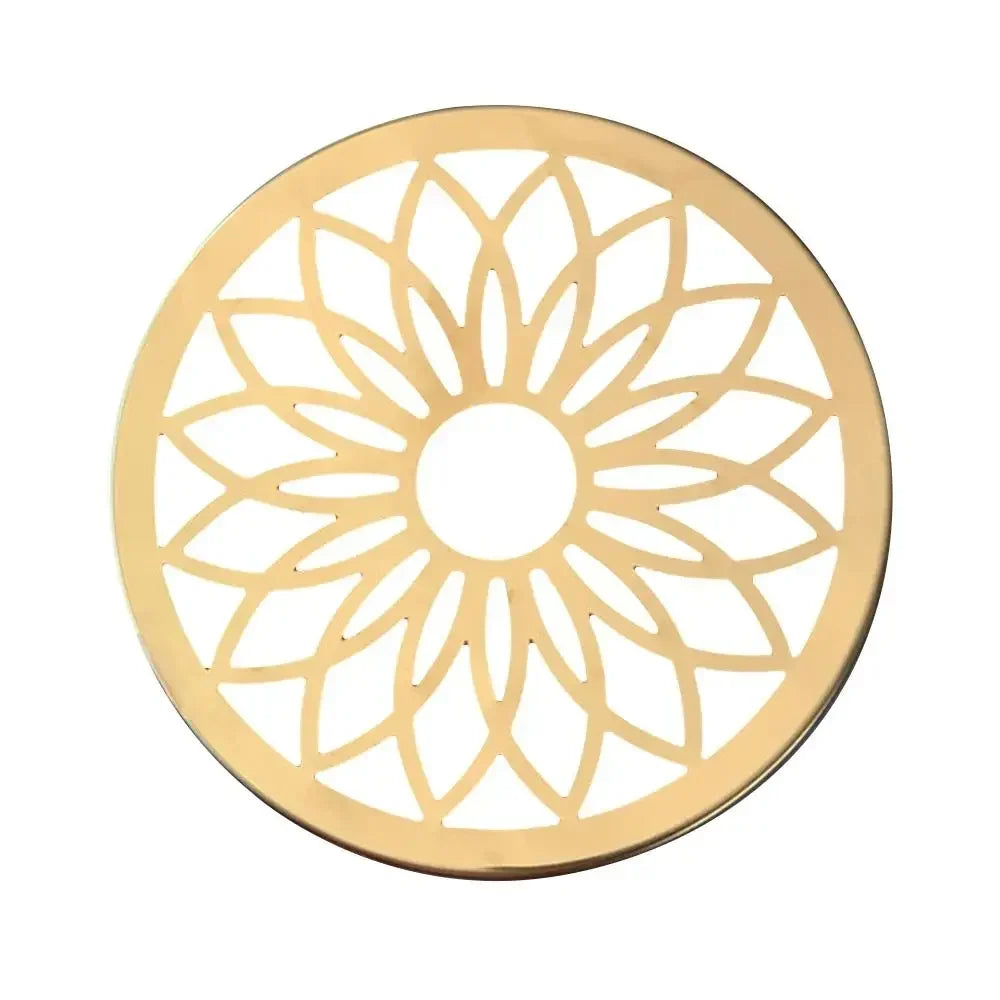 Support floral pour vase | Grille métallique porte-tiges | Compatible avec plusieurs vases