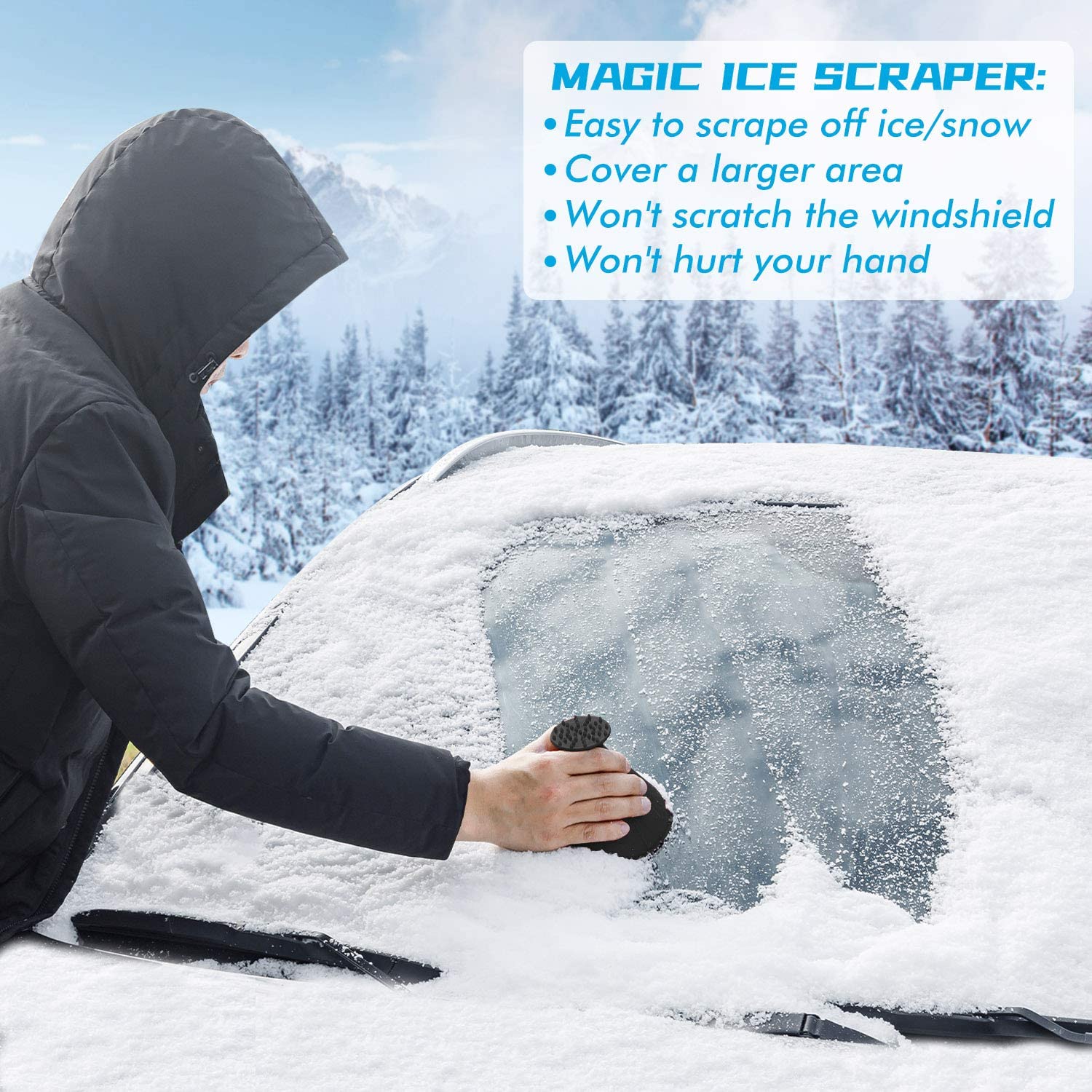 Grattoir à glace IceScraper™ – Pare-brise voiture