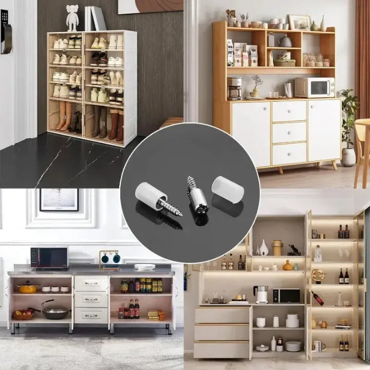 SteadyPin™ - Supports Autoperceurs Stabilisateurs Étagères Cliquet