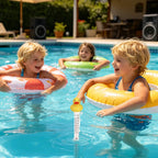 Thermomètre de Piscine Flottant | Affichage à Double Échelle | Design Canard Mignon | Intérieur/Extérieur