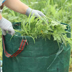 Sac à déchets de jardin | Design pliable et étanche | Capacité 200L | Réutilisable