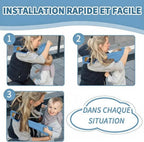 CuddleFlex - Portage Bébé Confortable et Sécurisé Sans Utilisation des Mains Simplifié