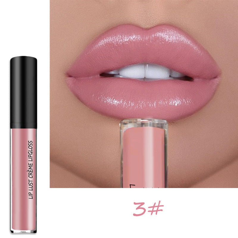 LumiLuxe - Gloss à Lèvres Imperméable 12 Teintes Métalliques