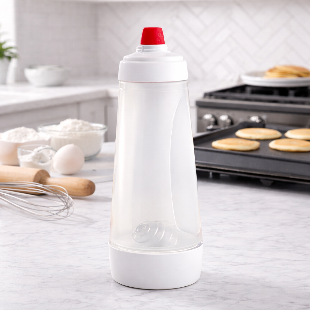 BakeFlow - Versement de pâte sans éclaboussures pour une cuisine plus propre