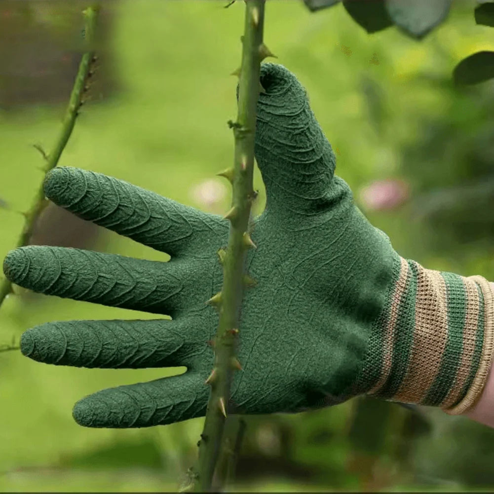 Gants de jardinage pour hommes et femmes | Protection contre les épines pour la taille | Antidérapants et respirants