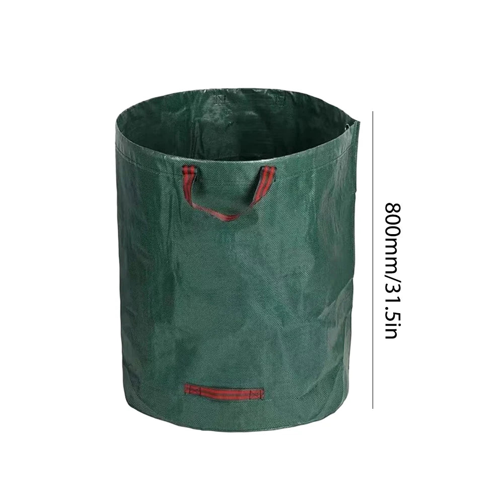 Sac à déchets de jardin | Design pliable et étanche | Capacité 200L | Réutilisable
