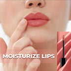 LumiLuxe - Gloss à Lèvres Imperméable 12 Teintes Métalliques