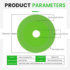 ClearCut™ - Disque Diamanté Découpe Verre Céramique Précision