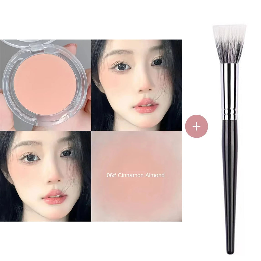 Fard à joues poudre | Couleur naturelle mate pour les joues | Résistant à l'eau et longue tenue