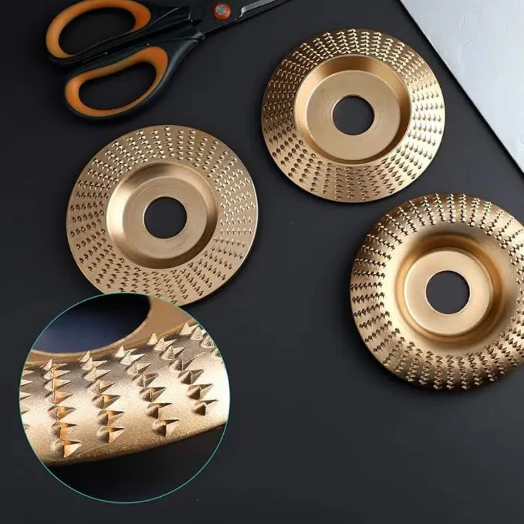 WoodMaster™ - Disque Sculpture Bois Carbure de Tungstène