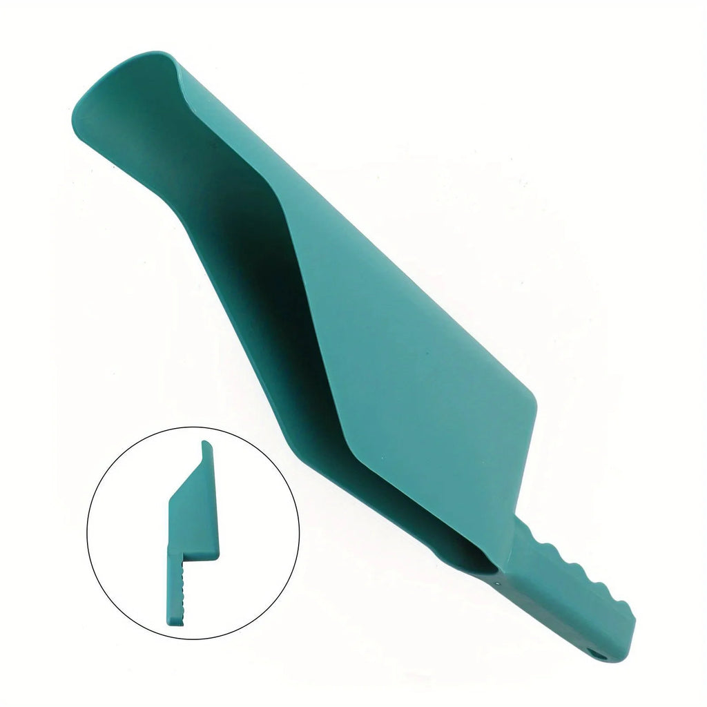 Outil de Cuillère pour Gouttière | Cuillère Courbée Flexible | Multi-Usage pour Feuilles et Débris | Nettoyage Facile
