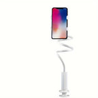 Support de téléphone à col de cygne réglable | Bras long et flexible | Base à pince & rotation à 360°