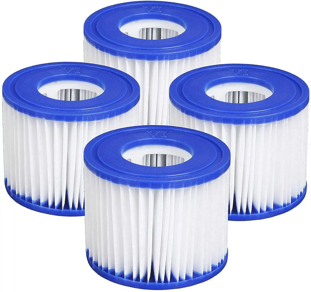 Cartouche de Filtre pour Bain à Remous et Spa | Filtration Haute Efficacité | Lot de 6 Remplacements | Maintient l'Eau Propre