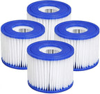 Cartouche de Filtre pour Bain à Remous et Spa | Filtration Haute Efficacité | Lot de 6 Remplacements | Maintient l'Eau Propre