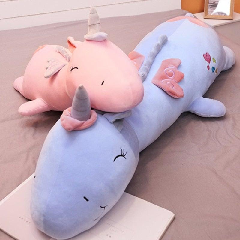 Veilleuse Licorne en Peluche pour Enfants | Lumière LED Arc-en-ciel | Peluche Douce de 60 cm | Compagnon Réconfortant pour le Sommeil