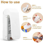 Scelleuse de Sac Portative | Scelleuse Thermique Mini Sans Fil | Scellage Hermétique | Compacte et Portable
