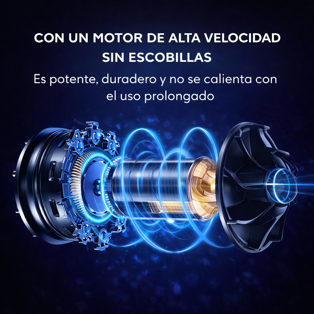 TurboBlast - Élimine rapidement la saleté et la poussière tenaces instantanément