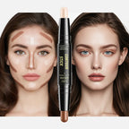 Stylo Contour Double Embout | Fond de Teint Crème & Anticernes | Couvrance Longue Durée