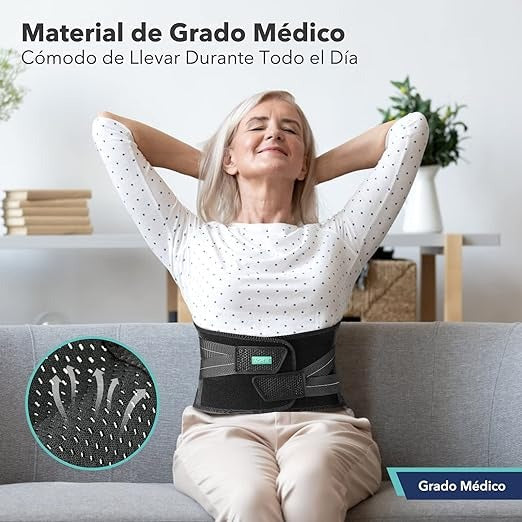 LuminaBack - Ceinture de thérapie thermique personnalisée pour un soulagement durable du bas du dos