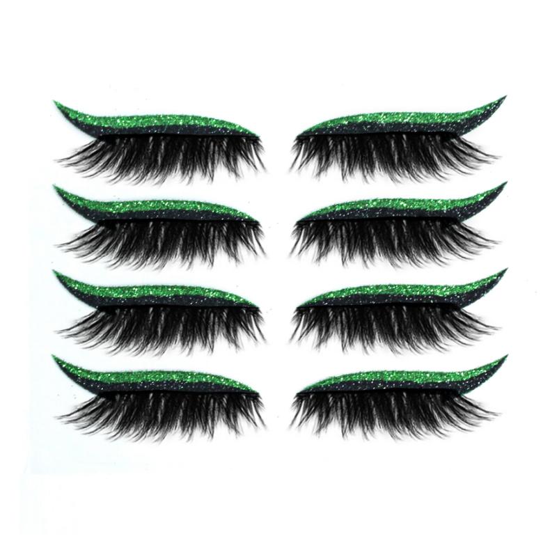 GlamEase - Autocollants Eyeliner Réutilisables Œil de Chat