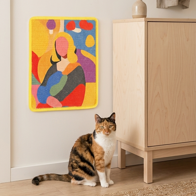 ClawGuard - Protégez les meubles avec un grattoir mural peu encombrant
