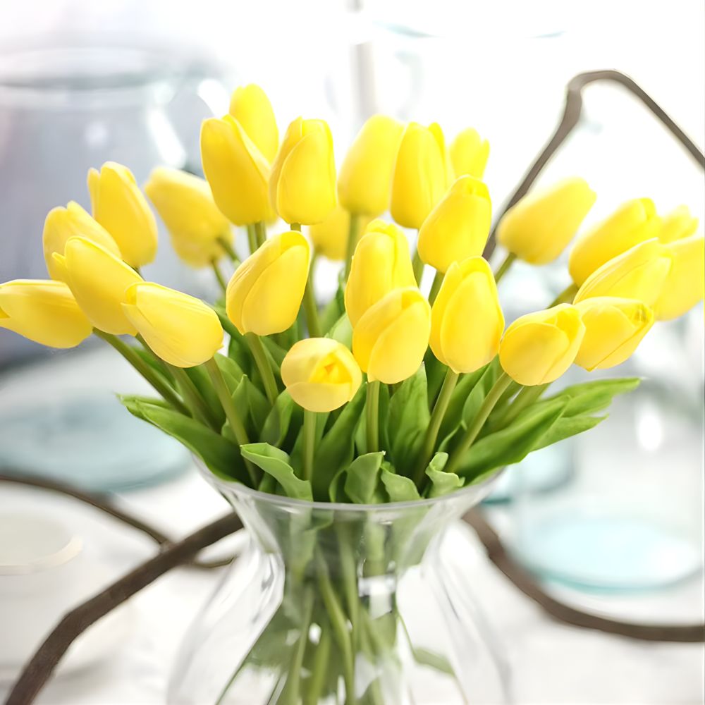 BloomAura - Tulipes Vives qui Durent Éternellement Sans Eau ni Flétrissement