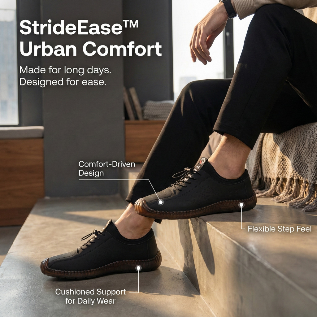StrideEase™ - Chaussures Orthopédiques Confort Soutien Oignons