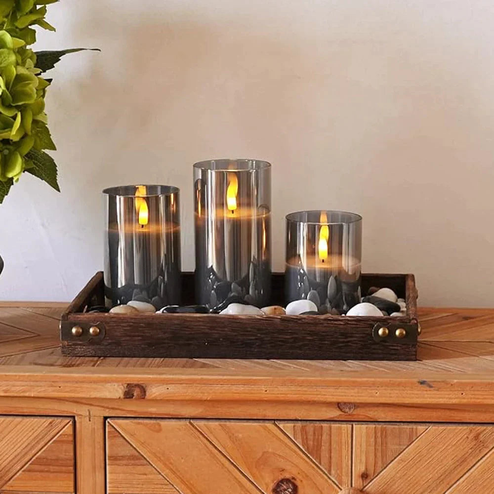 LumiCandle™ - Bougies LED Sans Flamme Télécommandées Réalistes