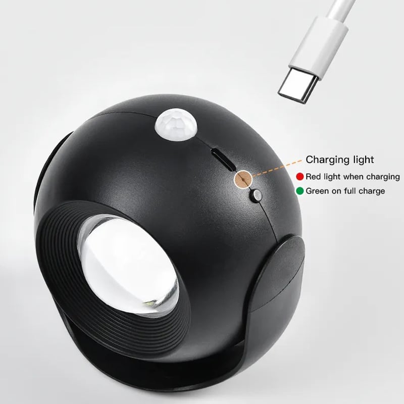 LumaGlow™ - Applique Murale LED Rechargeable Coucher de Soleil