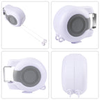 Corde à linge extensible | 30m rétractable gain de place | Résistant aux intempéries | Intérieur & extérieur