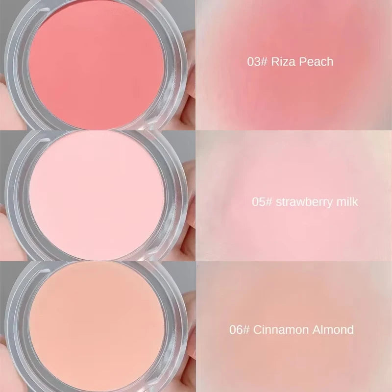 Fard à joues poudre | Couleur naturelle mate pour les joues | Résistant à l'eau et longue tenue
