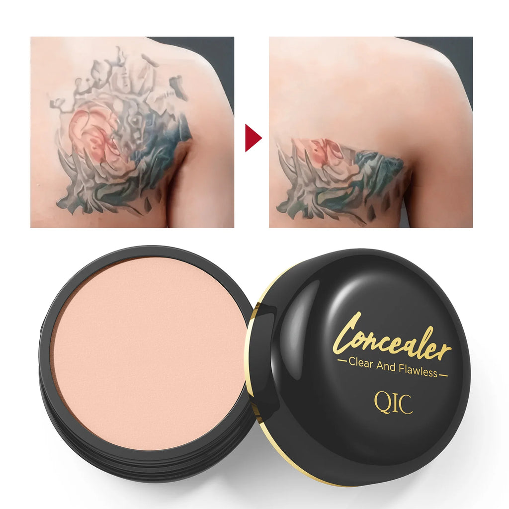 Correcteur haute couvrance | Résistant à l'eau et longue tenue | Camouflage tatouages et cicatrices | Fini naturel