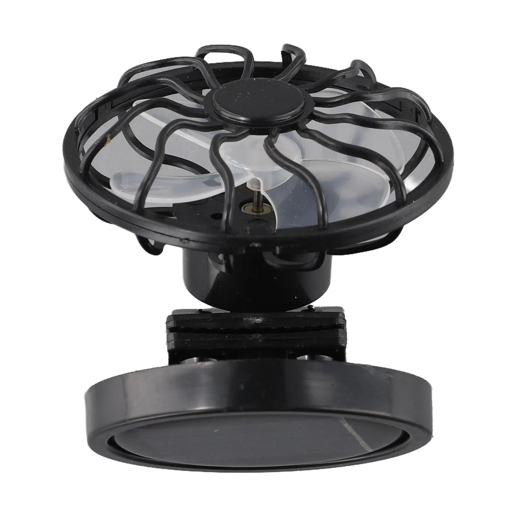 Ventilateur portable à clip solaire | Mini solaire | Clip de casquette mains libres | Extérieur et voyage