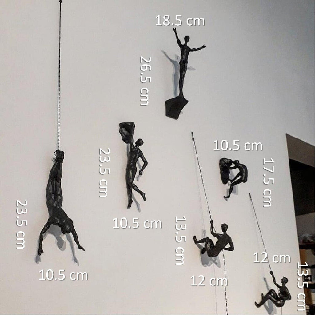 ClimbArt - Figure d'Escalade Murale Artistique Premium