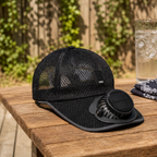 Chapeau ventilé BreezeGuard – Protection solaire