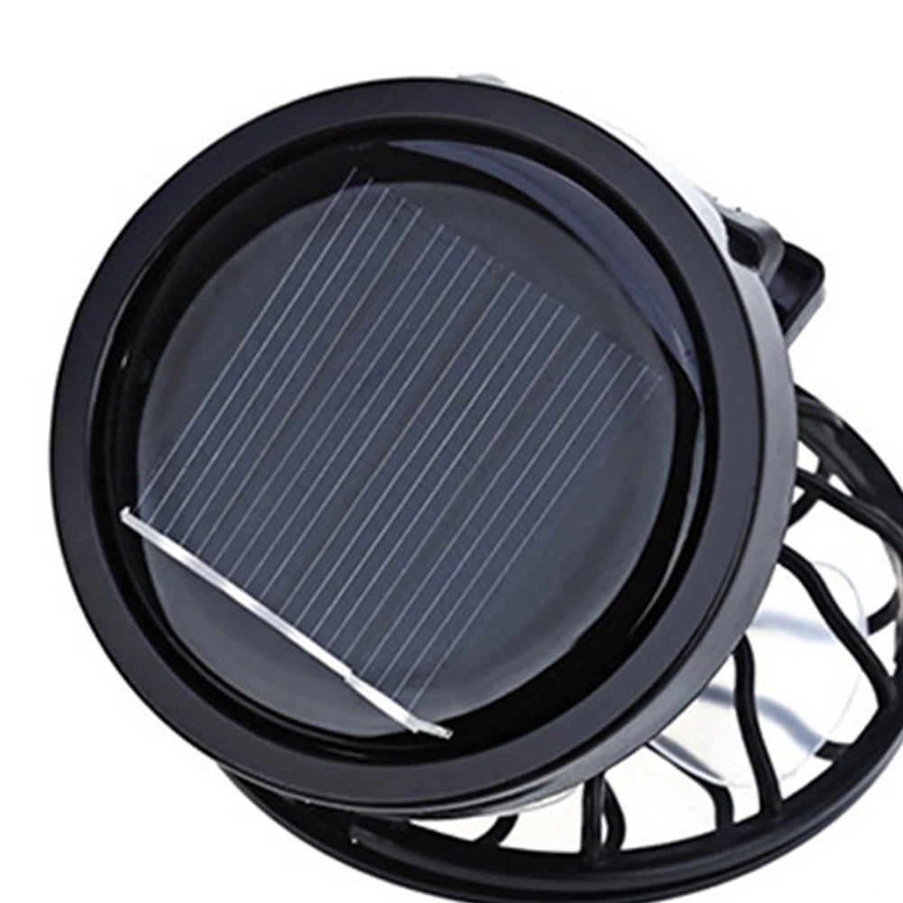 Ventilateur portable à clip solaire | Mini solaire | Clip de casquette mains libres | Extérieur et voyage