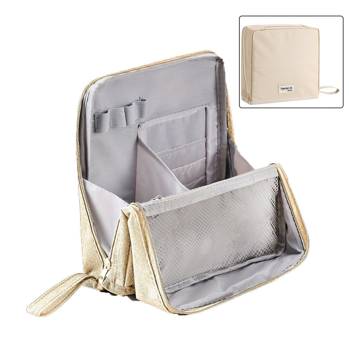 BelleVesta - Valise à Maquillage Organisée et Imperméable